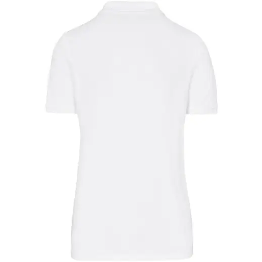 Mens Houston Stretch Golf Shirt White Back